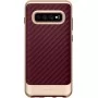 Introducing the Spigen Neo Hybrid Samsung Galaxy S10 Burgundy case, the perfect combination of style and protection for your bel
