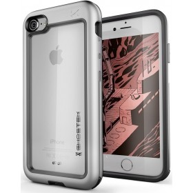 Introducing the Ghostek Atomic Slim iPhone 8/7 Silver, the ultimate fusion of style and protection for your beloved iPhone.