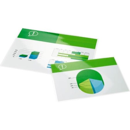 GBC Document Laminating Pouches A2 2x125 Micron Gloss (100)