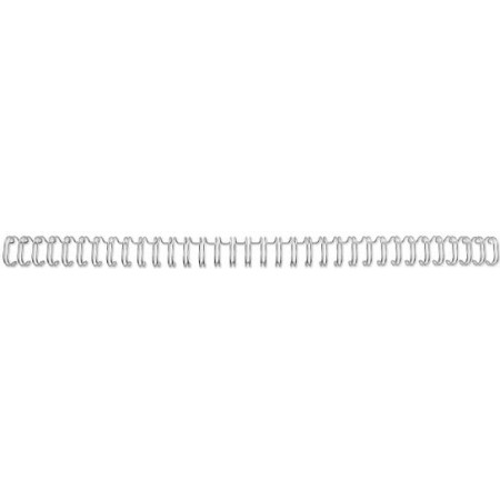 GBC WireBind Binding Wires 2:1 No10 A4 Silver (200)