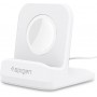 Introducing the Spigen Apple Watch Night Stand S350 White – the perfect companion for your Apple Watch that combines sleek desig