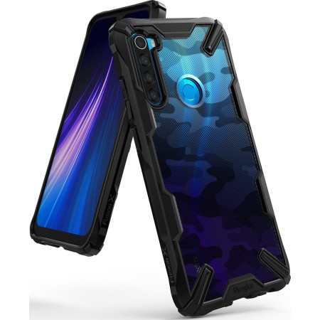 Ringke Fusion-X Redmi Note 8 Camo Black Case