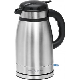 Proficook Cyprus,  ProfiCook PC-WKS 1148 T electric kettle / Thermo 1.5 L Stainless steel,  Tea Pots & Water Kettles, Small Appl