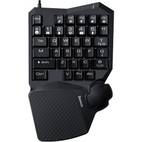 Baseus GAMO One-Handed Gaming Keyboard Black,  Keyboards, Mouse & Keyboard, Baseus, Best Buy Cyprus