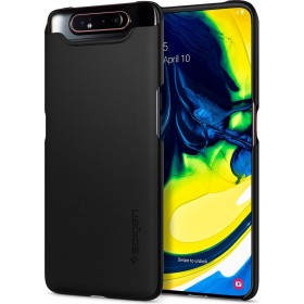 Introducing the Spigen Thin Fit Samsung Galaxy A80 Black, the ultimate protective case that perfectly combines style and functio