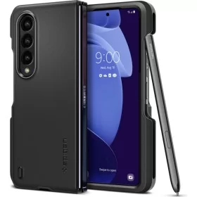 Introducing the Spigen Galaxy Z Fold 4 Case Thin Fit P Black, the perfect companion for your Galaxy Z Fold 4 smartphone!