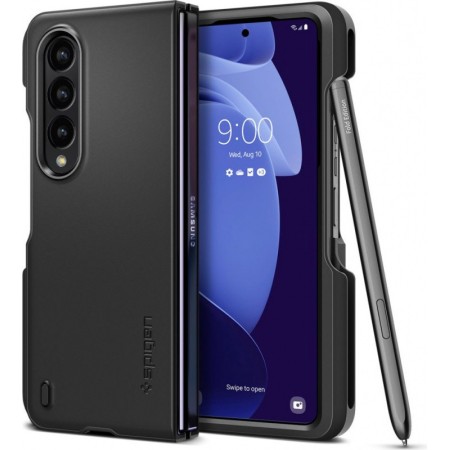 Spigen Galaxy Z Fold 4 Case Thin Fit P Black