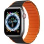 Dux Ducis Magnetic Strap (LD Version) Apple Watch 4/5/6/7/SE/8 40/41mm black-orange