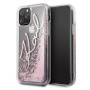 Karl Lagerfeld iPhone 11 Pro rose gold Glitter Signature