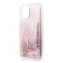 Karl Lagerfeld iPhone 11 Pro rose gold Glitter Signature