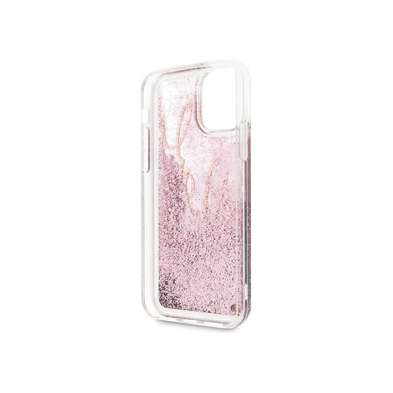 KARL LAGERFELD Cyprus,  Karl Lagerfeld iPhone 11 Pro rose gold Glitter Signature,  Mobile Phones & Cases, Phones & Wearables, KA