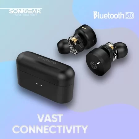 Buy SonicGear EARPUMP TWS 7 HYPERBASS Black Online Best Buy Cyprus