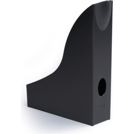 Durable BASIC magazine rack Black