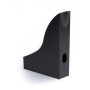 Durable BASIC magazine rack Black