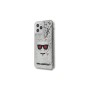 Karl Lagerfeld iPhone 12 Pro Max silver glitter case