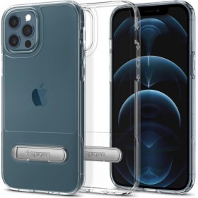 Introducing the Spigen Slim Armor Essential S Apple iPhone 12/12 Pro Crystal Clear case - the ultimate combination of style, dur