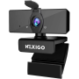 NexiGo 1080P Business Webcam with Dual Microphone & Privacy Cover for Zoom/Skype/Teams Online Teaching, Laptop MAC PC Desktop