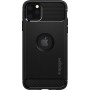 Introducing the Spigen Rugged Armor Apple iPhone 11 Pro Max Black case, the ultimate companion for your precious device!