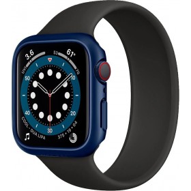 SPIGEN Cyprus,  Spigen Thin Fit Apple Watch SE/6/5/4 40mm Metallic Blue,  Apple Cases, Mobile Phones & Cases, SPIGEN, bestbuycyp