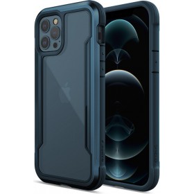 Introducing the X-Doria Raptic Shield - Aluminum Case for iPhone 12 Max / iPhone 12 Pro in the stunning Pacific Blue color.