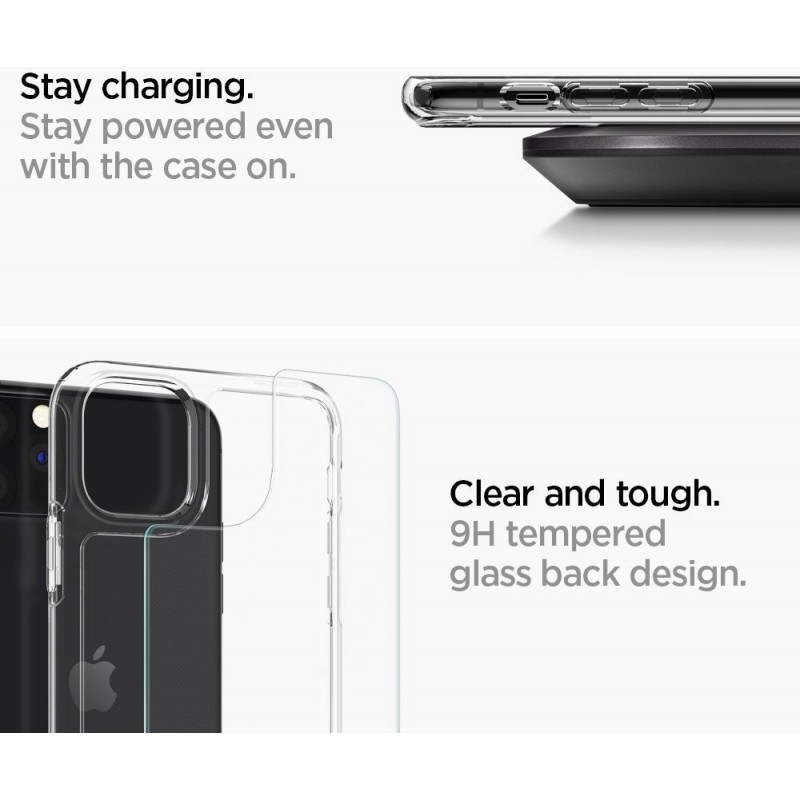 SPIGEN Cyprus,  Spigen Quartz Hybrid Apple iPhone 11 Pro Max Crystal Clear,  Mobile Phones & Cases, Phones & Wearables, SPIGEN, 