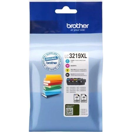 Brother LC-3219XLVAL ink cartridge Original Black, Cyan, Magenta, Yellow