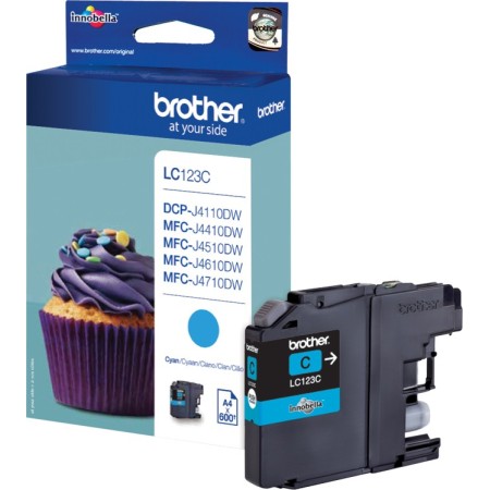 Brother LC-123C ink cartridge Original Cyan 1 pc(s)