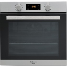 Hotpoint Cyprus,  Hotpoint Ariston FA3 841 H IX HA Class 3 Built-in oven cm. 60 - inox black glass A+,  Built In Ovens, Cooking,