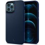 Introducing the Spigen Ciel Leather Brick for Apple iPhone 12/12 Pro in Navy - the perfect blend of style and protection for you