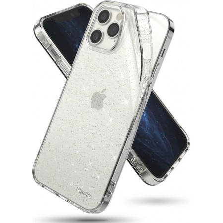 Introducing the stunning and ultra-protective Ringke Air Apple iPhone 12/12 Pro Glitter Clear case, designed to keep your precio