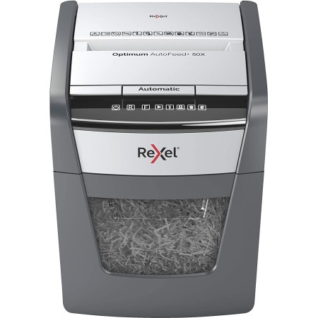 Rexel Optimum AutoFeed+ 50X Automatic Cross Cut Paper Shredder