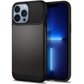 Introducing the Spigen Slim Armor Mag MagSafe Apple iPhone 13 Pro Max Gunmetal, the ultimate fusion of style and functionality f
