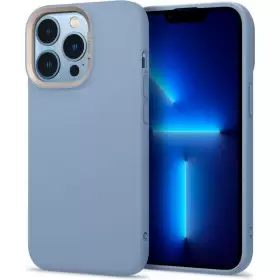 Introducing the Spigen Cyrill Color Brick Apple iPhone 13 Pro Max Sky Case, a stunning accessory that combines style, protection