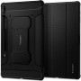 Introducing the Spigen Galaxy Tab S8 Plus / S7 Plus Case Rugged Armor Pro Black – the ultimate protective companion for your val
