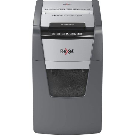 Rexel Optimum Auto Feed+ 130 Sheet Automatic Cross Cut Paper Shredder