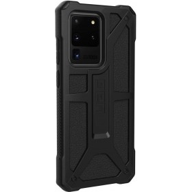 Introducing the UAG Urban Armor Gear Monarch Samsung Galaxy S20 Ultra in sleek black, designed to offer unparalleled protection 