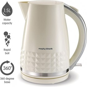 Morphy Richards Dimensions 108262 Kettle - Cream UK Plug,  Tea Pots & Water Kettles, Small Appliances, Morphy Richards, Best
