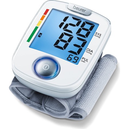 Product Description: Designed for accurate and convenient blood pressure monitoring, the Beurer BC 44 Wrist Blood Pressure Monit