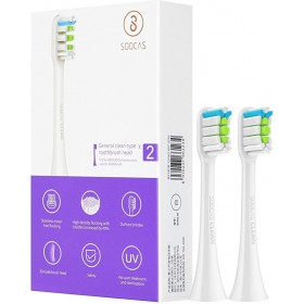  Cyprus,  Xiaomi Soocas X3 Replacement Toothbrush Head (2 pieces),  Electric Toothbrushes, Health & wellbeing, , bestbuycyprus.c