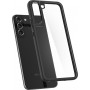 Introducing the Spigen Ultra Hybrid for Samsung Galaxy S22 in Matte Black - the ultimate fusion of style and protection.