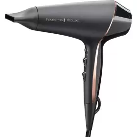Introducing the Remington Proluxe Ionic Hairdryer with Styling Shot and Intelligent OPTIHeat Control Settings, the ultimate hair