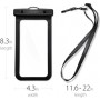 Spigen A600 Universal Waterproof Case Black