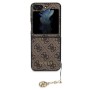 Guess Samsung Galaxy Z Flip 5 hardcase 4G Charms Collection brown