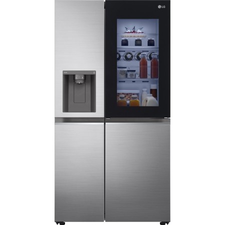 LG GSXV81PZLE side-by-side refrigerator Freestanding 674L E Stainless steel