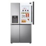 LG GSXV81PZLE side-by-side refrigerator Freestanding 674L E Stainless steel