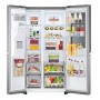 LG GSXV81PZLE side-by-side refrigerator Freestanding 674L E Stainless steel