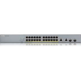 Introducing the Zyxel SP 26-Port Gigabit PoE Cloud Managed Switch, the ultimate solution for efficient and seamless network mana