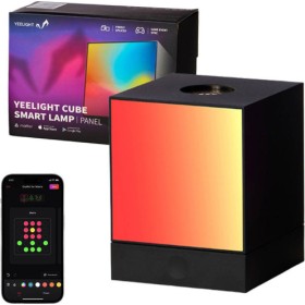 Introducing the Yeelight Smart Cube Light Panel - Base, a revolutionary lighting solution that brings a whole new level of creat