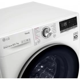 LG Cyprus,  LG F4DV710H1E washer dryer Freestanding Front-load White E,  Freestanding Washer Dryers, Laundry, LG, bestbuycyprus.