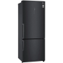 LG GBB569MCAMB fridge-freezer Freestanding 462L E Black